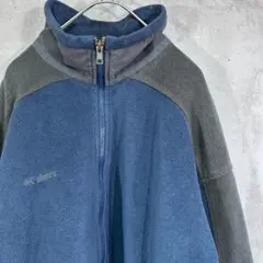 00s フリースジャケット【Columbia】 古着 コロンビア ブルーグレー