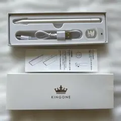 【新品未使用】KINGONE タッチペン ホワイト