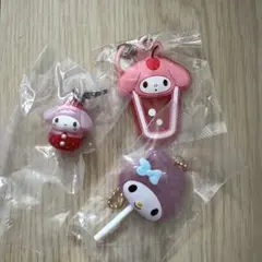 マイメロディ マイメロ キーホルダー ガチャ めじるしアクセサリー