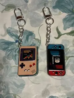 ゲーム機 ミニチュア アクリルキーホルダー
