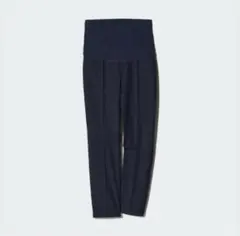 ユニクロ　スマートアンクルパンツ マタニティ　S ネイビー