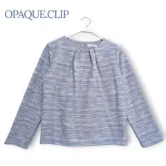 ＊OPAQUE.CLIP＊Mサイズ トップス ラメツイード ブラウス