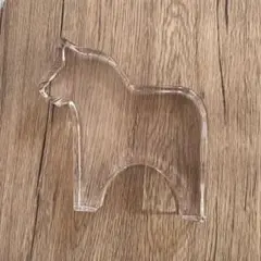 IKEA　VINTERFINT　ガラス　ダーラナホース　大きいサイズ