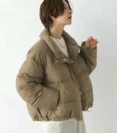 レプシム コンパクトジャケット モカーキ ショート丈