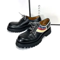 グッチ　GUCCI ダービーシューズ　ローファー　29cm UK10 ブラック