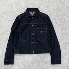 2474　UNIQLO ユニクロ　1st デニムジャケット　Sサイズ　濃紺