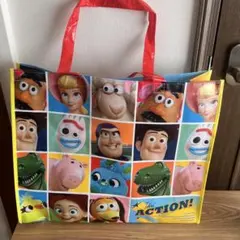 ディズニートイストーリーショッピングバッグエコバッグ大容量ウッディバズ43×49