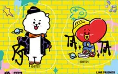 BT21 くら寿司 コラボ ステッカー　シール TATA RJ