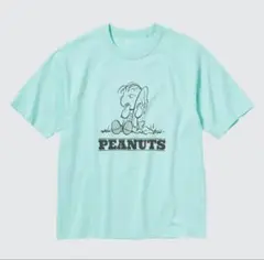 スヌーピー　ユニクロ　レトロピーナッツUTグラフィックTシャツ　オーバーサイズ