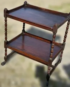 イギリス製 アンティーク 家具 キッチンワゴン バタフライトロリー