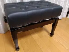 YAMAHA 高級コンサート用ピアノ椅子 No.100 高低自在 ブラック - メルカリ