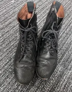 Margaret Howell idea 黒　レザー　ショートブーツ