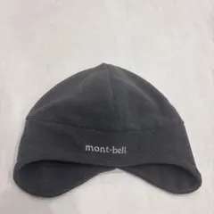 mont-bell キッズ ニット帽 グレー サイズFREE