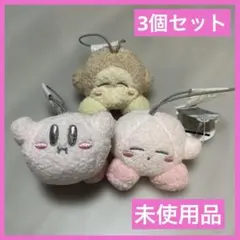 3点セット 星のカービィ やさしいてざわりのぷちマスコット