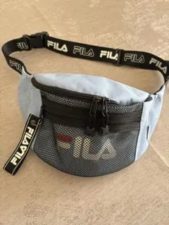 未使用 FILA ボディバッグ ライトブルー