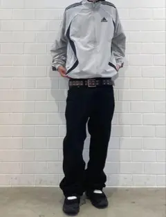 00s old adidas nylon jacket y2k archive