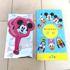【送料込】ディズニーストア シークレット扇子 ミニー