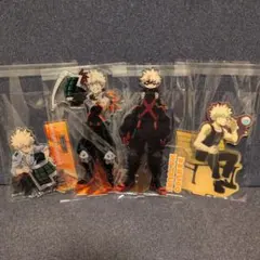 僕のヒーローアカデミア 爆豪勝己 アクリルスタンド 4種セット