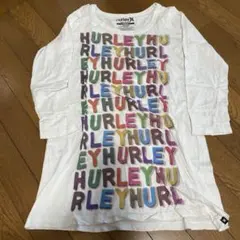 Hurley カラフルロゴ Tシャツ レディースM ロングTシャツのサムネイル