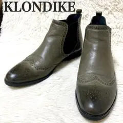 KLONDIKE サイドゴアブーツ ショートブーツ ウイングチップ クロンダイク
