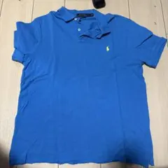Polo Ralph Lauren カスタムフィット ポロシャツ L 青