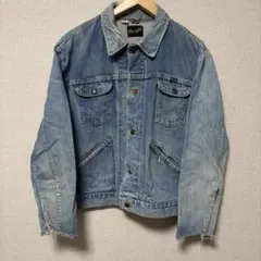 70s usa製 wrangler 124MJ デニムジャケット ラングラーのサムネイル