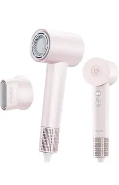 ダブルケアドライヤー 速乾大風量低温軽量 5m³/分超大風量2億マイナスイオン