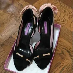 可愛い♡リボン付き パンプス ピンキーガールズ 靴 サンダル レディース