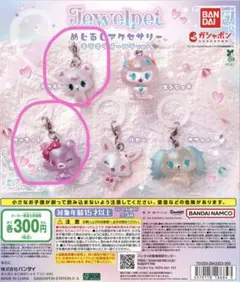 ジュエルペットめじるしアクセサリー ラブラとガーネット
