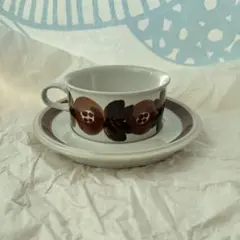 Kartano カルタノ ティーカップ＆ソーサー 5 アラビア Arabia ARABIA Kartano C／S 廃盤品 - メルカリ