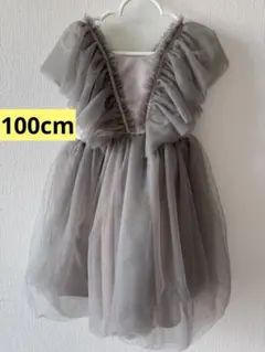 【バースデイ】女の子 フォーマルドレス チュールドレス 100cm 結婚式
