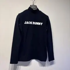 JACK BUNNY ブラックタートルネックシャツ サイズ2