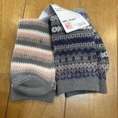 【新品、未使用】ユニクロ　ヒートテック　キッズ靴下 2P 20-24cm