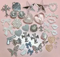 No.244 ネイルパーツ　デコパーツ　まとめ売り　セット