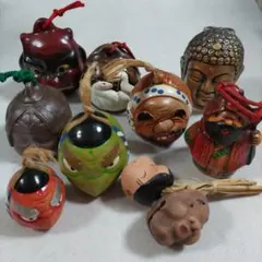 【昭和時代の全国の土鈴】107個　鋳物鈴他34個　まとめ売り 外国の方へお土産♡ 昭和時代の全国の土鈴】107個 鋳物鈴他34個 まとめ売り 外国の方へお