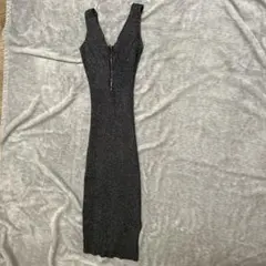 スパークリングノースリーブ ニットワンピース　買い手いないと処分します29日まで