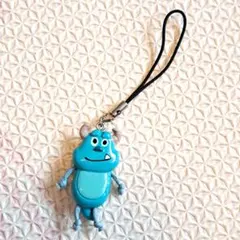 モンスターズインク サリー ストラップ　紐の手足　メタル　Disney