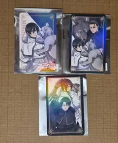 進撃の巨人　エレン　ミカサ　ハンジ　リヴァイ　ウィンターアニマルホログラムカード