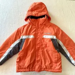 140 スキー　スノーボード　スノーウェア　ジャケット オレンジ ジュニア