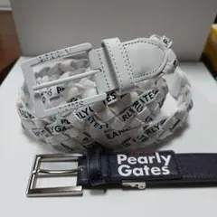 PEARLY GATES ベルト2本セットです。クマクラウンさん専用です