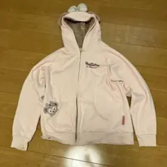 トリッカル SPAO パーカー 教主 コラボ Lサイズ 韓国限定】トリッカル×SPAO コラボ パーカー（バター、Lサイズ