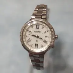 3年保証！新品二次電池ダイヤ白蝶貝チタンSEIKOセイコールキア定価