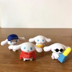 アイシナモロール ご自愛フィギュア パーカー パン エプロン ぼうし 4種セット