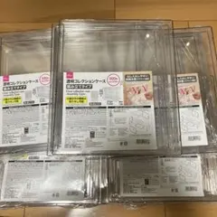 入手困難【ダイソー】透明コレクションケース 組み立てタイプ　5個セット