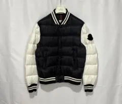 カシミヤ混】MONCLER フード付 セーター ニット ダウン M ギフト包装 