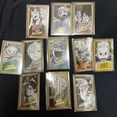 僕のヒーローアカデミア 箔押しクリアカードコレクション バラ 11枚セット