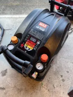 整備済】美品MAX HL-1270E3高圧エアーコンプレッサー常圧2口高圧4口 
