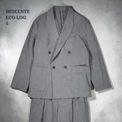 DESCENTE デサント ECO LOG セットアップ ダブル 洗濯可　S