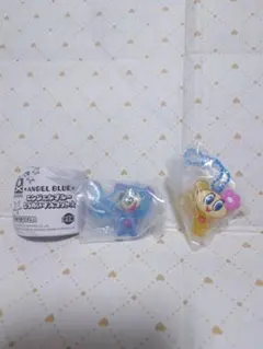 エンジェルブルー　とうめいマスコット　ナカムラくん　ハナちゃん　2個セット