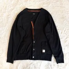 極美品　現行　ポールスミス　カーディガン　マルチカラー　ブラック　黒　L